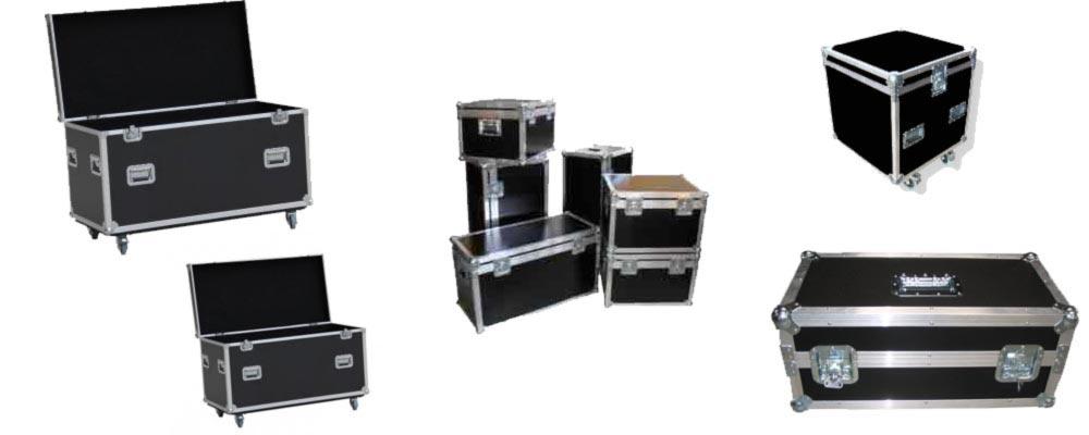 Flight case malles de transport standards